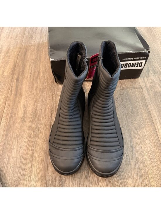 DEMOBAZA Leather Black Mens Gagarin Top Boots EU 45 main image 10